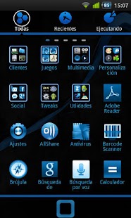 How to mod GO Launcher Theme Black & Blue patch 1 apk for laptop