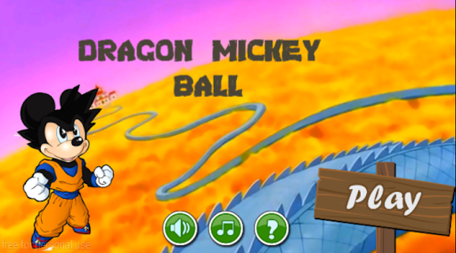 Dragon mickey ball