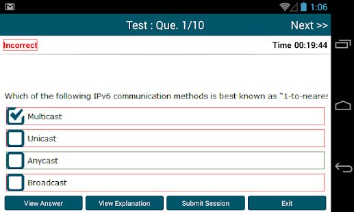 CCNA 100-101 Exam Online Free Screenshots 3