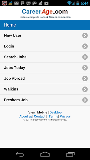 CareerAge Mobile Beta