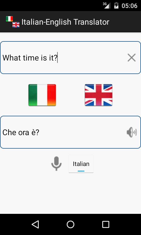 Italian-English Translator - Android Apps on Google Play
