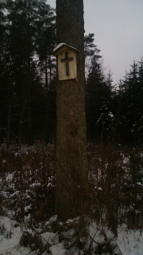 Jezus przybity do drzewa