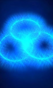 Glowing blue rings lwp Screenshots 4