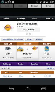LA Basketball News Screenshots 1