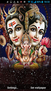 Šiva Živá Tapeta - náhled