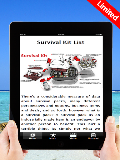 【免費醫療App】Survival Kit List For Disaster-APP點子