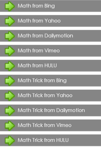 Math Tricks