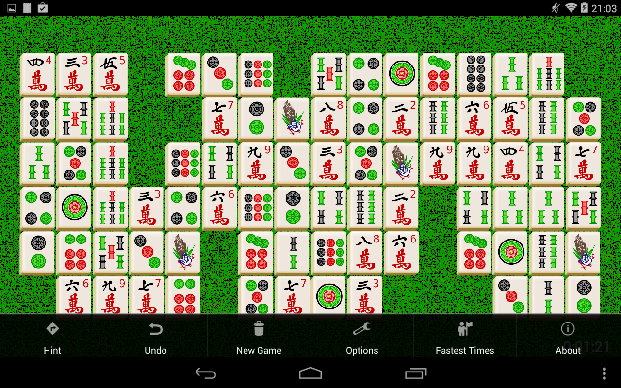 Shisen Sho Mahjong Game