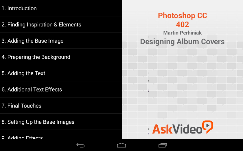 Album Cover Course: Photoshop Screen 2