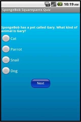 SpongeBob Squarepants Quiz