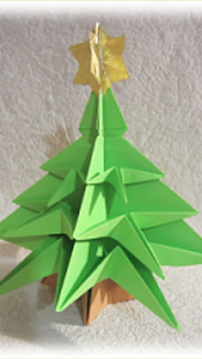 Origami tree