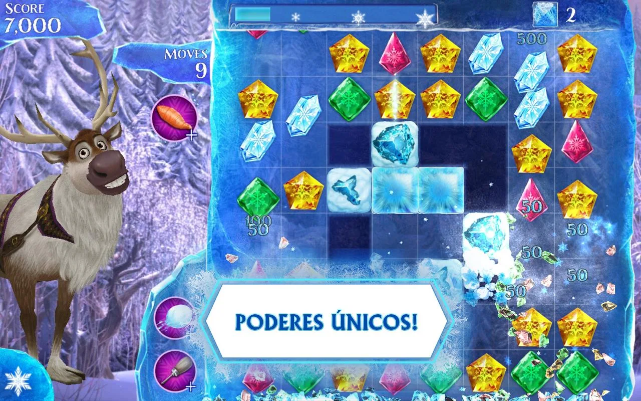 Frozen Free Fall - screenshot