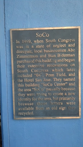 So Co Historical Sign