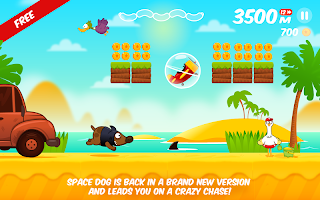 Space Dog Run - Endless Runner APK Screenshot #1