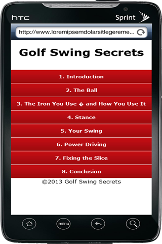 Golf Swing Secrets