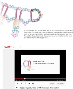 Lastest Bugles Beaded Necklace pattern APK for PC