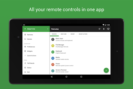  Unified Remote Full – Vignette de la capture d'écran  