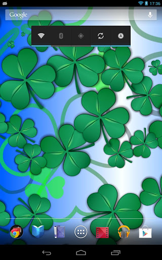 【免費個人化App】Lucky Shamrocks Live Wallpaper-APP點子