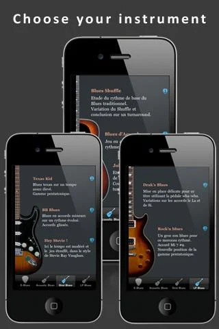   Blues Guitar: E-Blues- tangkapan layar 