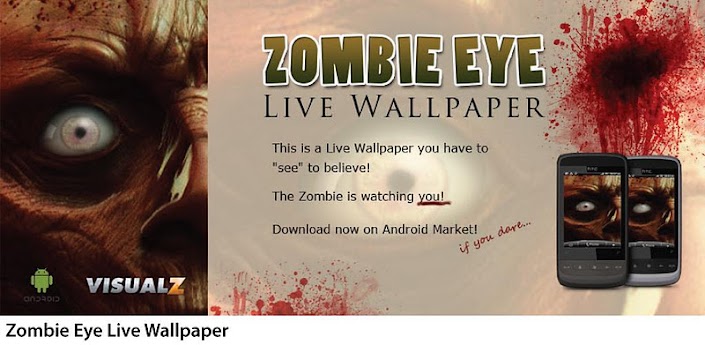 Zombie Eye Live Wallpaper