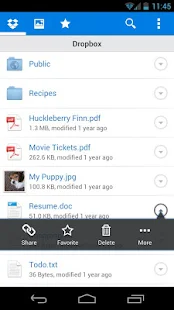 Dropbox - screenshot thumbnail