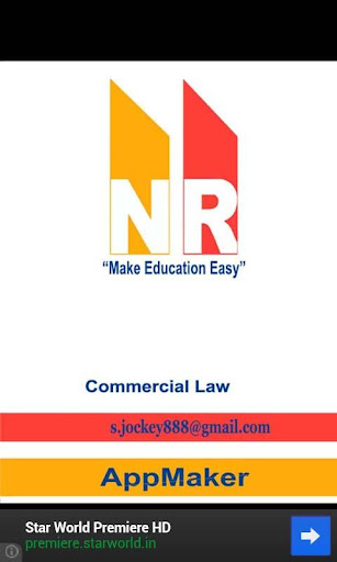 【免費書籍App】commercial law-APP點子