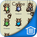 Owl Coffee Bean Wallpaper icon