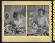 Portretten van een jong meisje van de familie Tijsseling