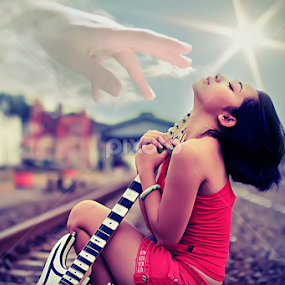 Hand Of God by Ampyunk Photofreak - Digital Art People