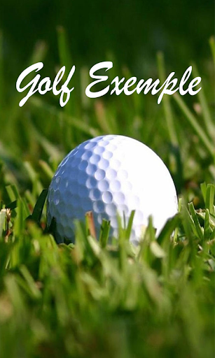 Golf Exemple