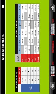 Android application Euskera Nor Nori Nork screenshot