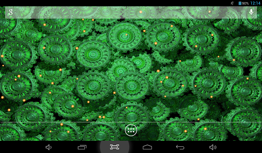 【免費個人化App】Golden Gears X2 Live Wallpaper-APP點子