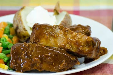 Slow Cooked Savory Ribs