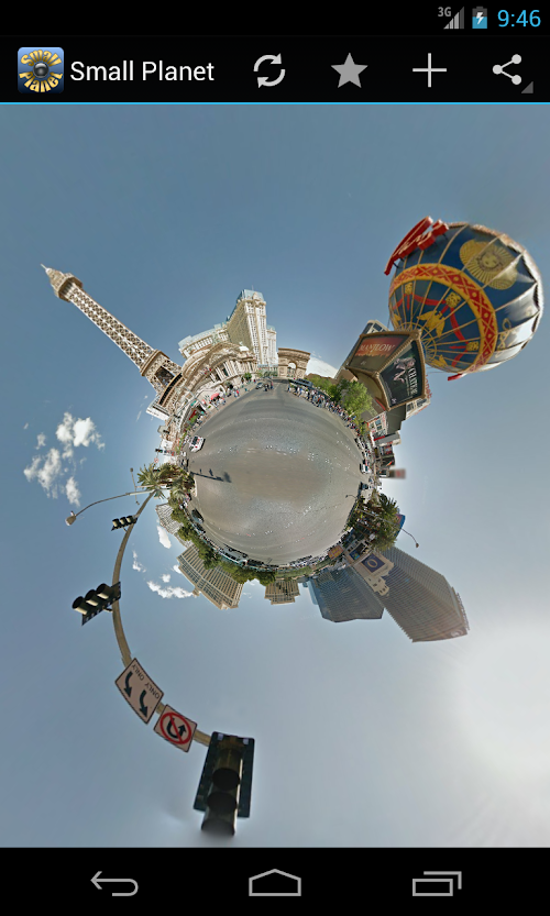 Android application Small Planet screenshort