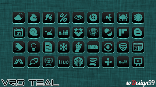 免費下載個人化APP|VRS Teal Icon Pack app開箱文|APP開箱王