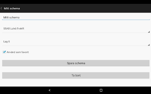 Skiftschema PLUS Screenshots 13