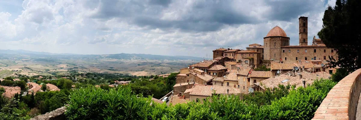 Volterra-Italy-Tuscany - The beautiful town of Volterra, in Italy's Tuscany region.