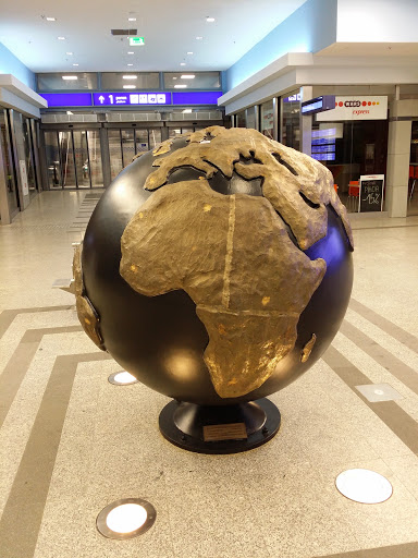 Globe at Cracow Main Train Station