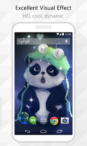 Cute Panda Live Wallpaper