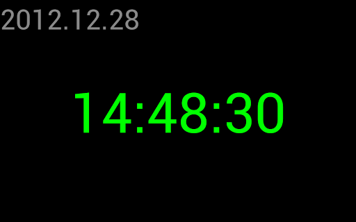 Andriod simple clock - skydown