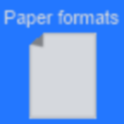 Paper formats logo