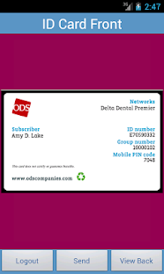 Moda Health ecard - náhled