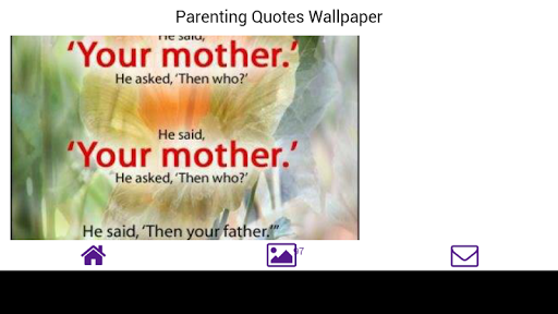 【免費生產應用App】Parenting Quotes Wallpaper-APP點子