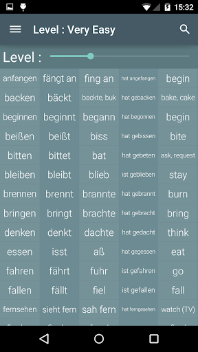 German Irregular Verbs Pro
