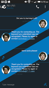 Free EvolveSMS Theme - Paradox Blue APK for Android