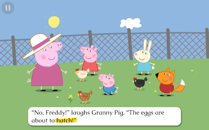 Peppa Pig Book: Great Egg Hunt Screen 3