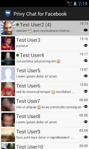 【免費通訊App】Privy Chat for Facebook-APP點子