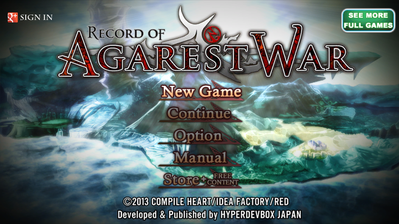 RPG Record of Agarest War - screenshot