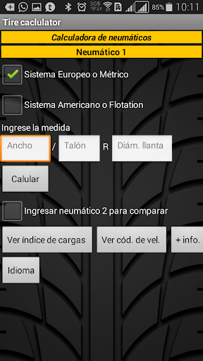 Tire Calculator