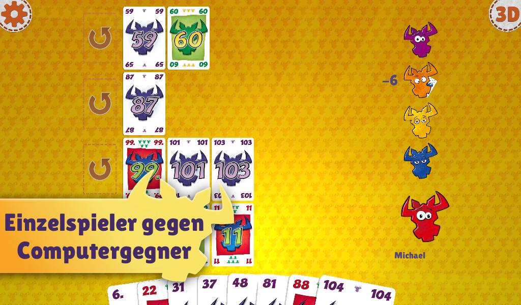 Android application 6 takes! screenshort